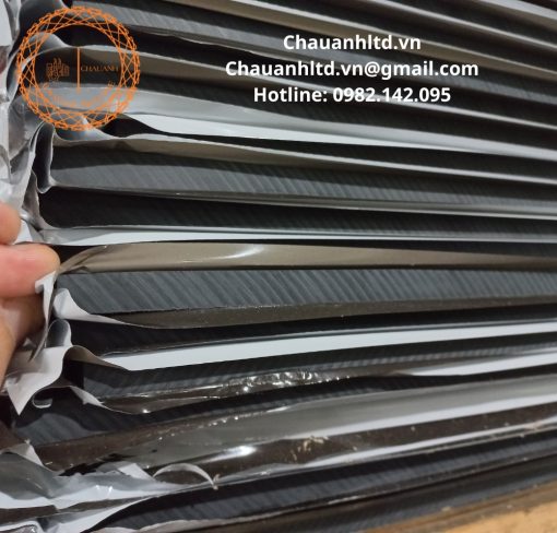 tấm nhựa Bakelite ESD nhìn ngang, có lớp bọc mặt bảo vệ chống trầy xước