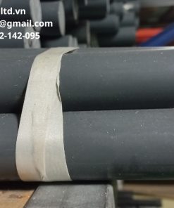 Cây nhựa PVC tròn đặc màu xám, kích thước đa dạng, sử dụng trong công nghiệp