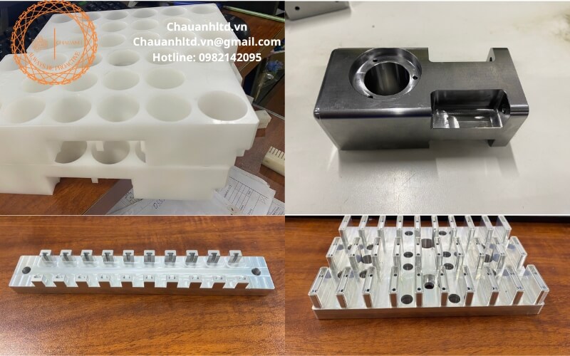 Chi tiết nhôm sau khi gia công CNC với độ chính xác cao – ảnh hưởng đến báo giá gia công CNC