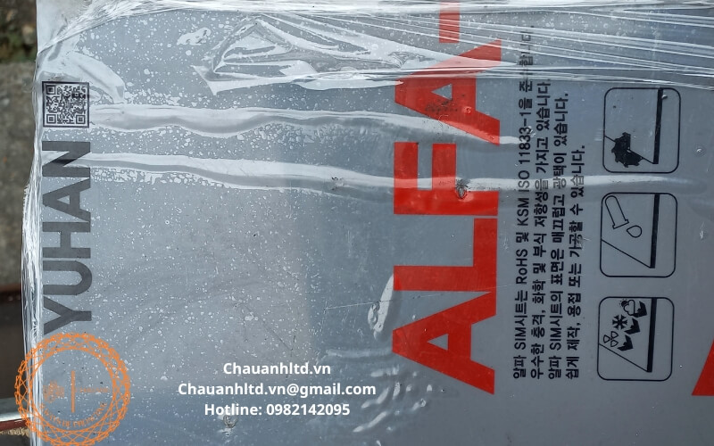 Tấm nhựa PVC màu xám Hàn Quốc dùng trong công nghiệp
